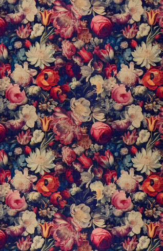 HR F Dark Florals