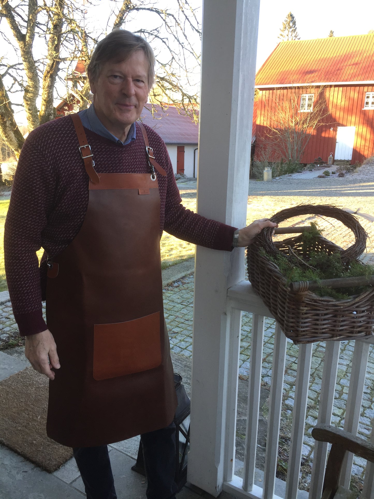 BT Lær forkle (Heritage leather apron)