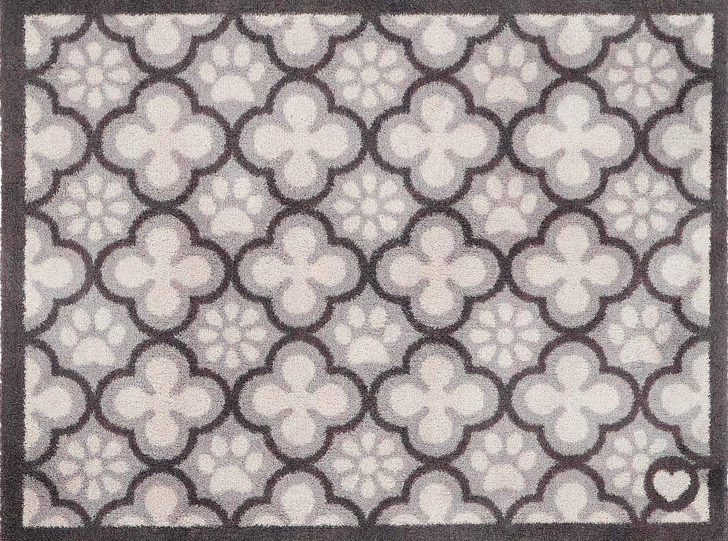 HR P Dørmatte - Paw print Moroccan tile
